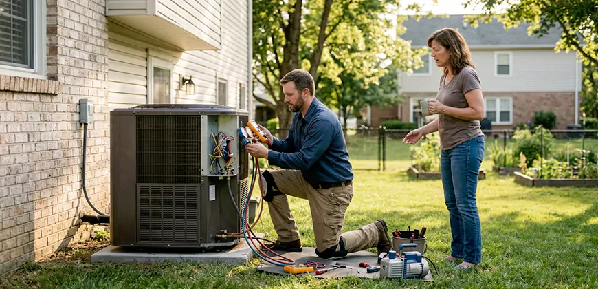 HVAC Replacement in McKinney