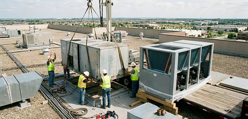 Warehouse and Industrial HVAC Replacement in McKinney