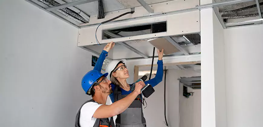 Duct Insulation and Condensation Repair in McKinney