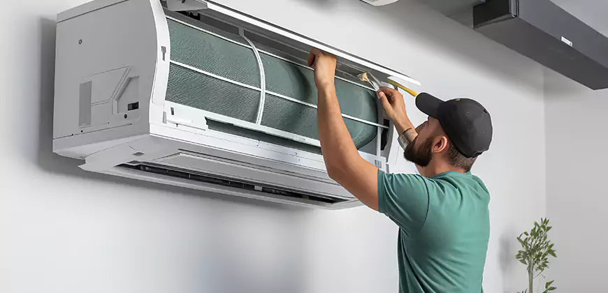 Bathroom and Small Space Ductless Installation in McKinney