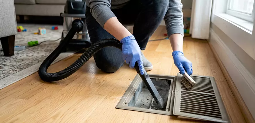Ducted Heating Filter Cleaning in McKinney