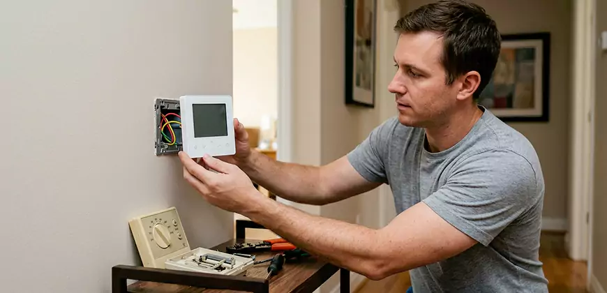 Heat Pump Thermostat Configuration in McKinney